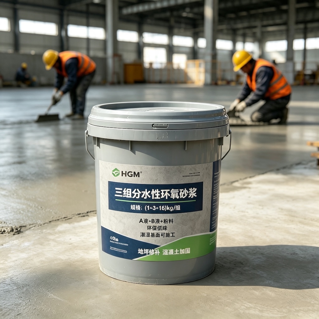 杂多三组份水性环氧砂浆